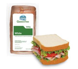 The new B&uuml;rgen Gluten Free White Bread is for the foodservice market.